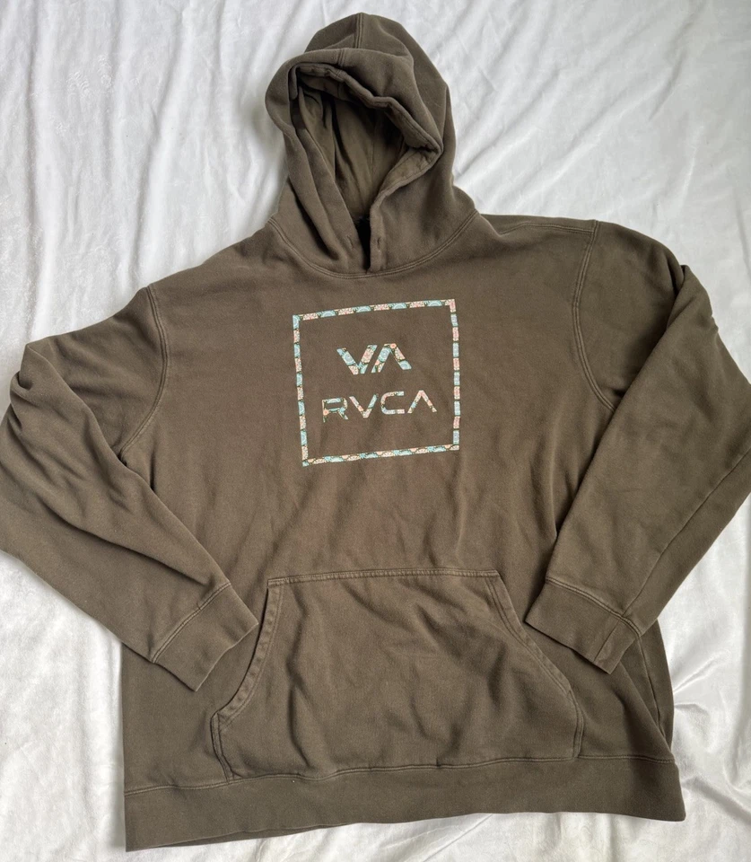 RVCA Men's Pullover Hoodie Size Xxl - Image 2 of 4