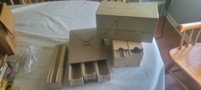 Vintage GAF Ansco 3 Tray Slide Holder 40 Slides per Tray Plastic Case lot of 5