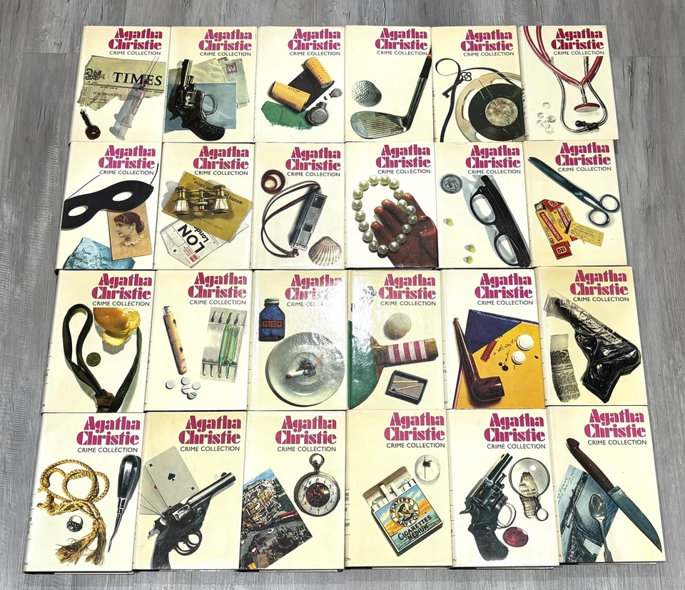 Agatha Christie Complete Crime Collection 24 Books Hamlyn 1969/ 71 Marple Poirot - Image 2 of 4