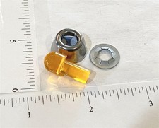 Tonka Replacement Custom Amber Flasher w/Bezel Toy Part TKP-180