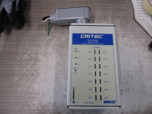 Erico Critec TDX Series Modular Surge Protection Device TDX200S 277/480 Used