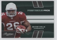 2011 Panini Prestige Prestigious Pros Green 60/250 Chris Wells Beanie #3 1j8