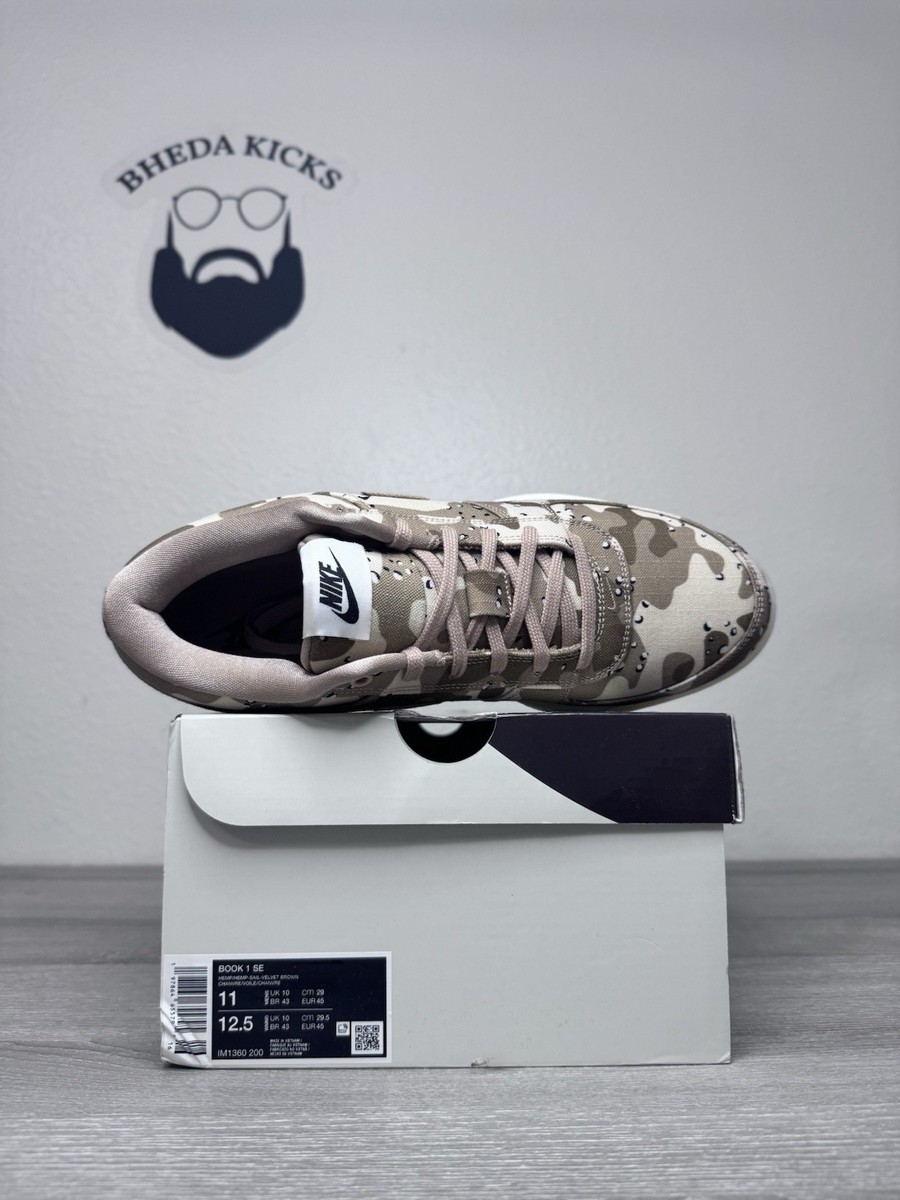 Size 11 - Nike Book 1 SE Desert Camo for sale online | eBay