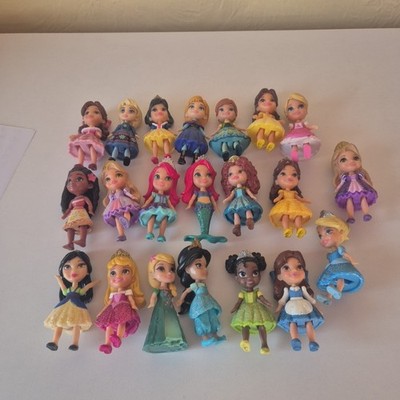Disney Prinzessin Mini Kleinkind Puppen 3 Zoll Arielle Belle usw. 20+
