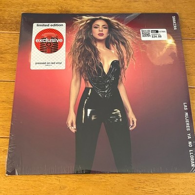 Shakira – Las Mujeres Ya No Lloran 2LP Red Vinyl 2024 Sony Music
