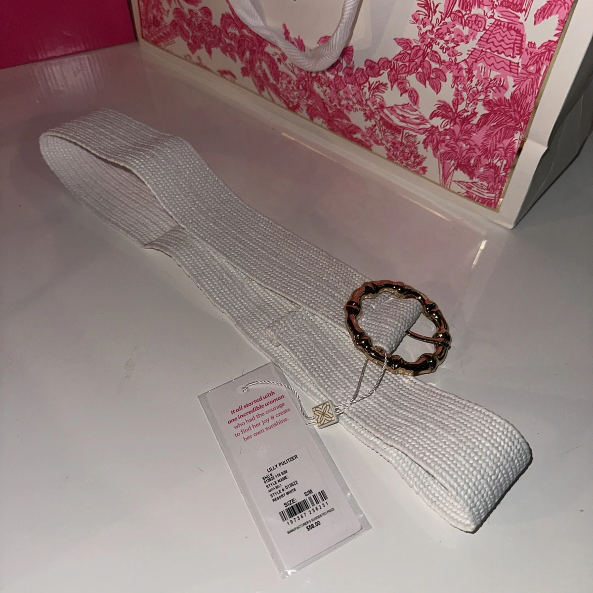 Lilly Pulitzer Size S Elastic Belts for Women for sale | eBay