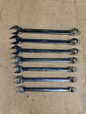 #ad Snap on 3 8 3 4 SAE Combination Wrench Set $150.00