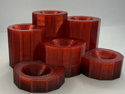 Red Display for Marbles - For 1  Marbles Spheres And Orbs - Lot # 8222