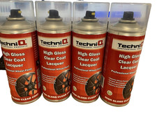 4X AEROSOL SPRAYDOSE HOCHGLANZ schnelltrocknend Felgenspr&uuml;hlack Lack