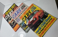 Lot of Vintage Hi-Performance Cars Magazines 1968-1970