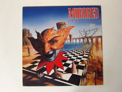 Mordred:   Fool's Game    1989   1A/1B German  1st Press   EX  LP