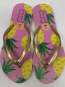 kate spade pineapple flip flops