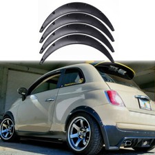 3.5" Fender Flares Wheel Arches Extra Wide Body Kit For Fiat 500/ 500 C/ 500 X