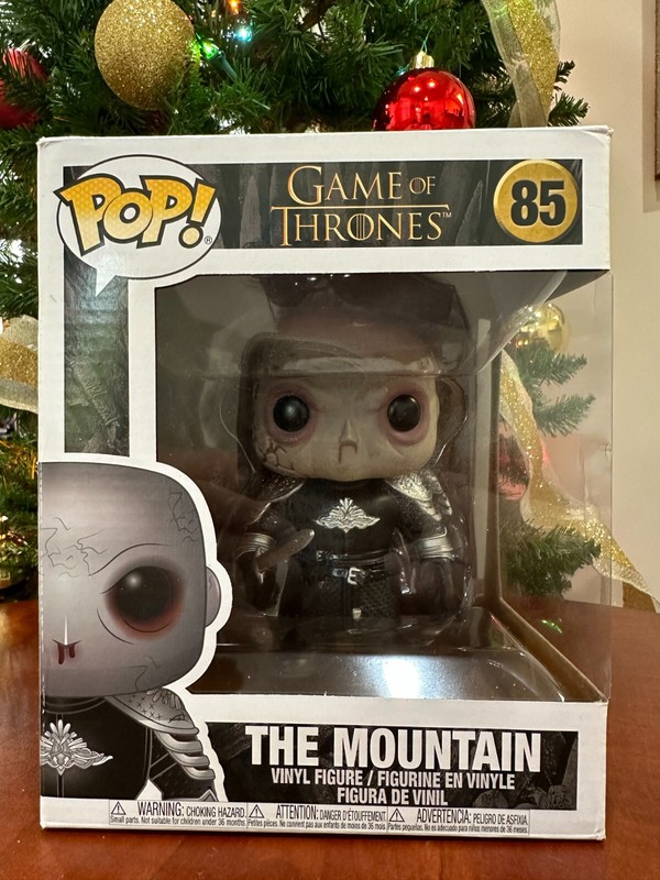 Funko Pop! Vinyl: Game of Thrones - The Mountain (Unmasked) (6 inch) #85 NIB