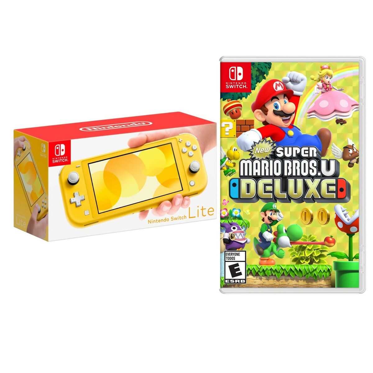 NEW Nintendo Switch Lite + Super Mario U Deluxe CHOOSE YOUR NEW Nintendo Switch Lite + Super Mario U Deluxe CHOOSE YOUR