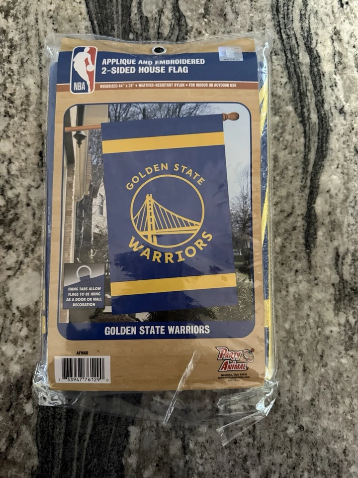 ЗОЛОТОЙ ГОСУДАРСТВО ВОИНОВ АППЛИКАЦИЯ БАННЕР ДОМ ФЛАГ ОТКРЫТЫЙ 44 «X 28» БОЛЬШОГО РАЗМЕРА  - Изображение 3 из 4