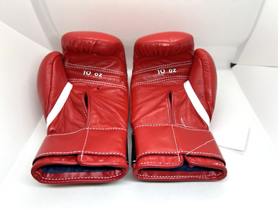 Winning Boxing Gloves Professional Type MS-300B 10 oz Red Tape