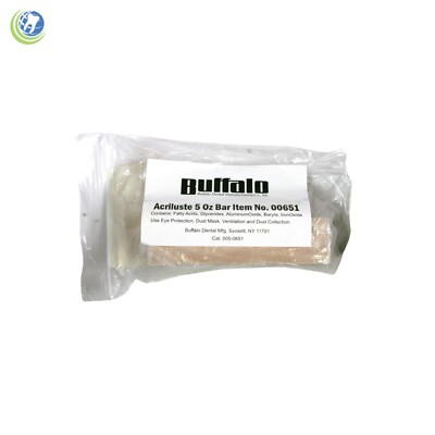 Buffalo Dental Acriluste Greaseless Polishing Compound Acrylics Plastics & Metal