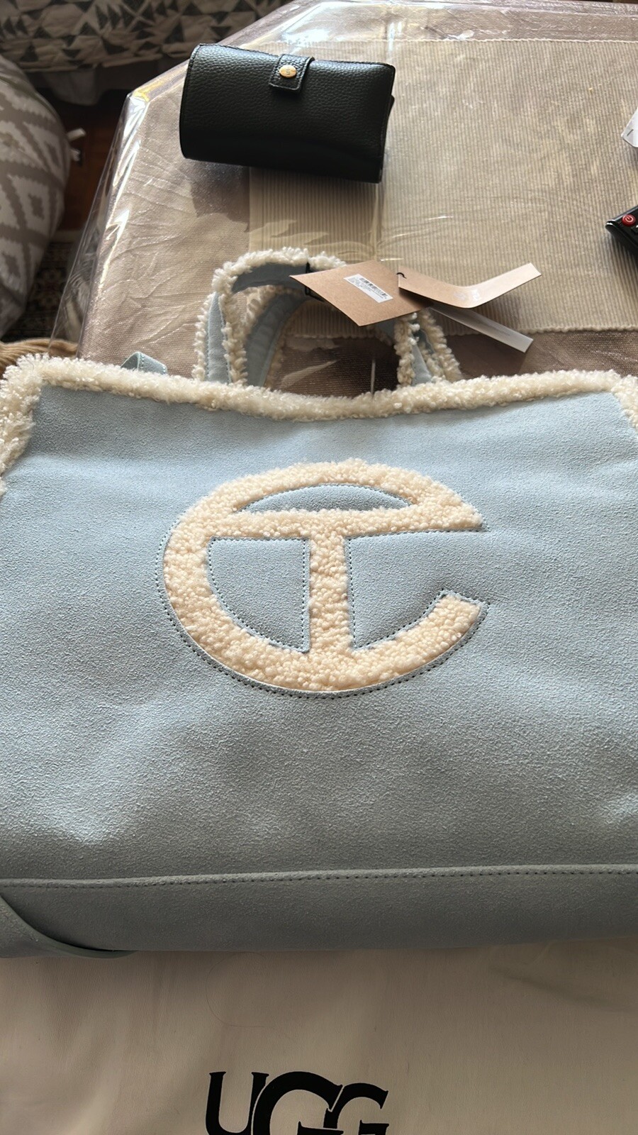 NEW - UGG x TELFAR Medium Shopper / Shopping Bag - Blue  image 4