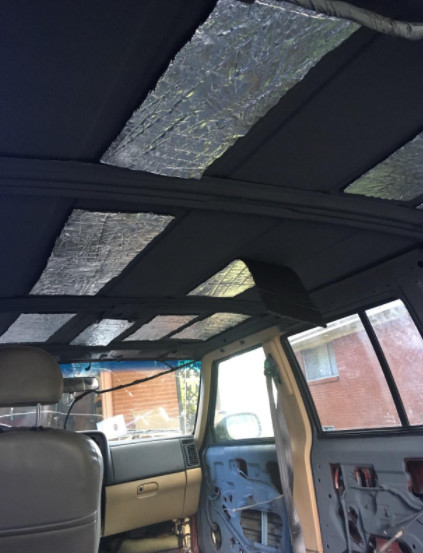 Car Heat Insulation Sound Deadener Mat Thermal Shield Noise Damping Pad  36sqft