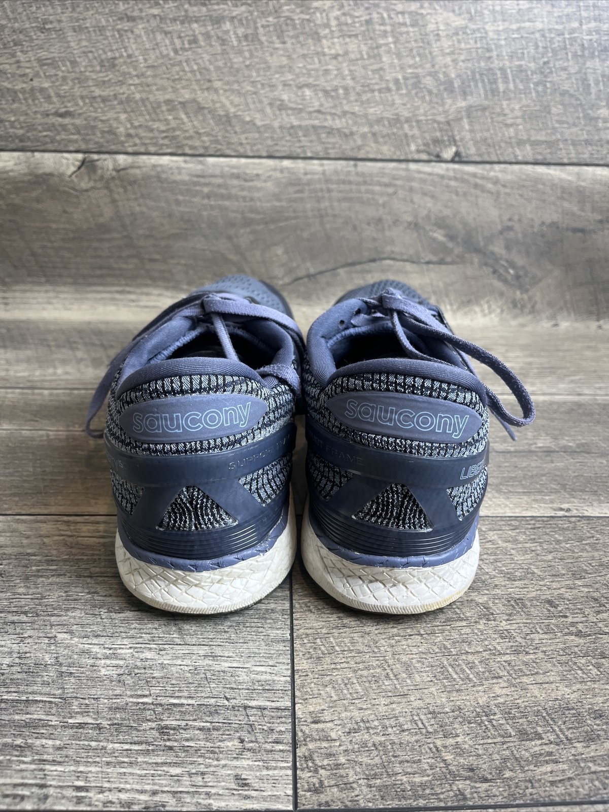 SAOLA Scarpe da corsa grigie Saucony Liberty ISO S20410 1 da uomo grigie taglia 13