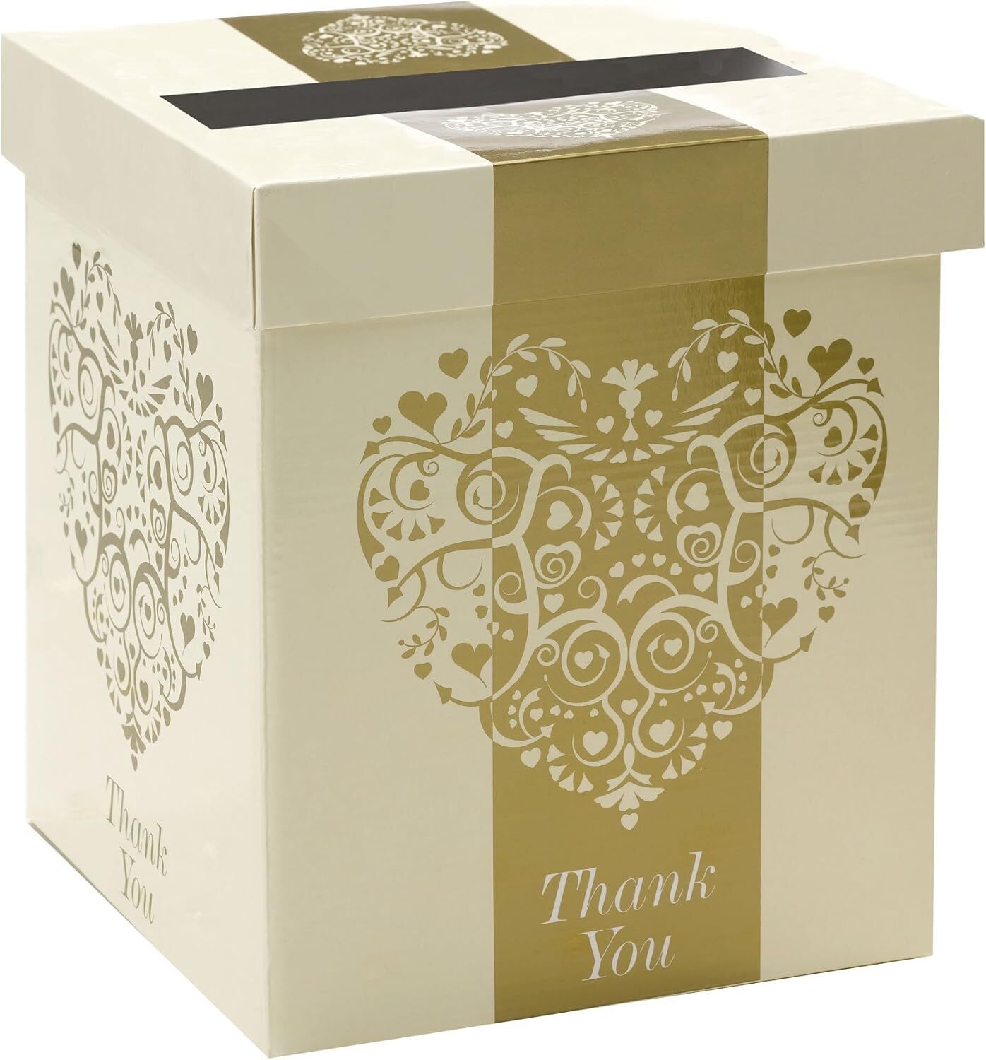 Почтовый ящик Neviti Vintage Romance, Бумага, Золото, 21 x 21 x 25 см