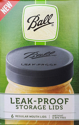 Mason Jar Lids - Regular Mouth (Mason Jar Caps) - Leak Proof (Standard)