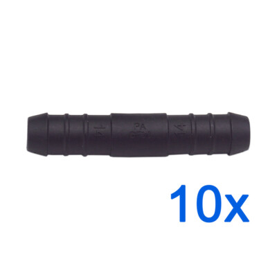 10 x YOU.S Leitungsverbinder Schlauch Verbindungsstück Ø 14 / 14 mm Gerade Form