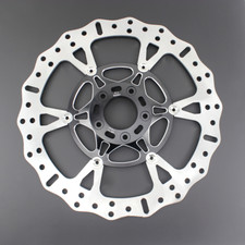 2PCS 14" Big Floating Brake Rotors w/ Caliper Adapters for Harley FLTR FLHX FLHR