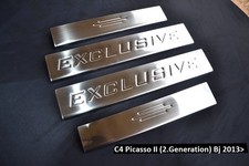 Einstiegsleisten passend für Peugeot 308 II + SW Bj ab 2013 Edelstahl 4 teilig 