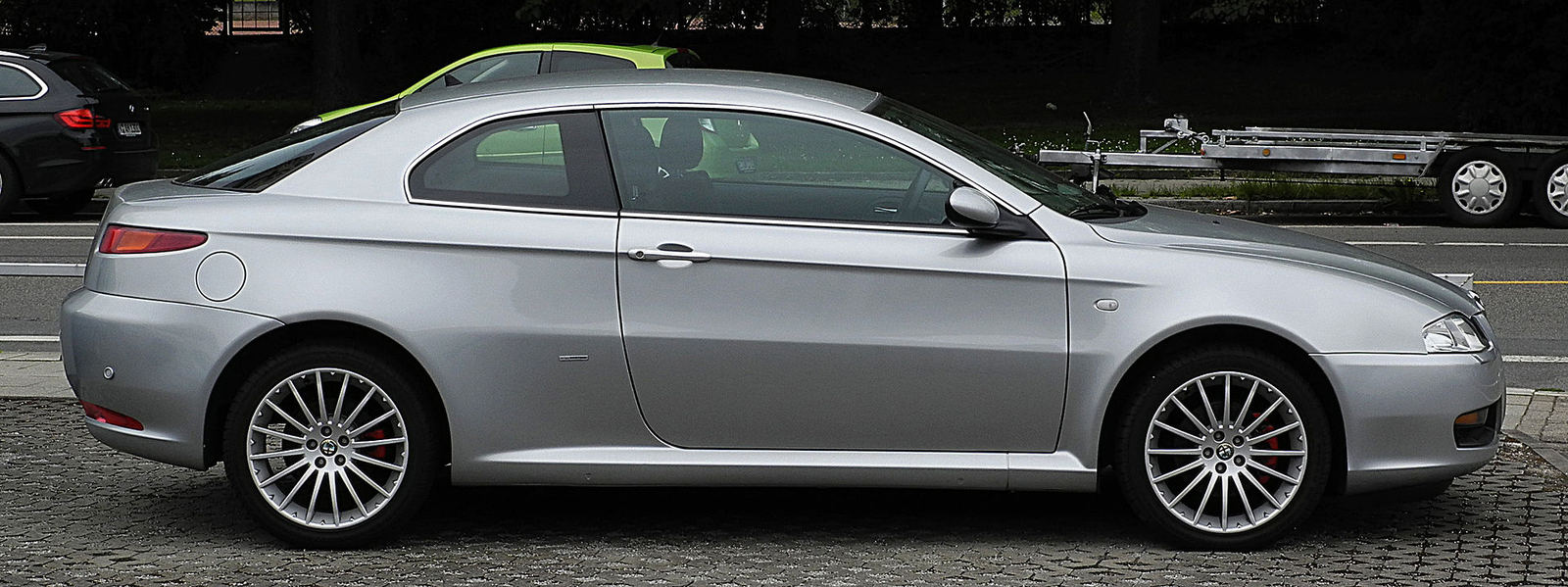 Baguette chromée de vitres pour Alfa Romeo GT - Moulure de fenêtres latérales coupé