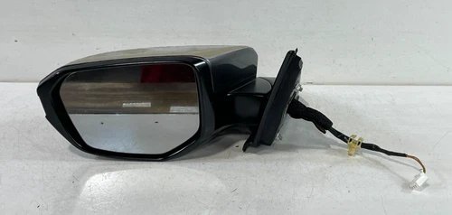 17-18 HONDA CIVIC HATCHBACK LEFT SIDE VIEW DOOR MIRROR W/O CAMERA GRAY # 98036