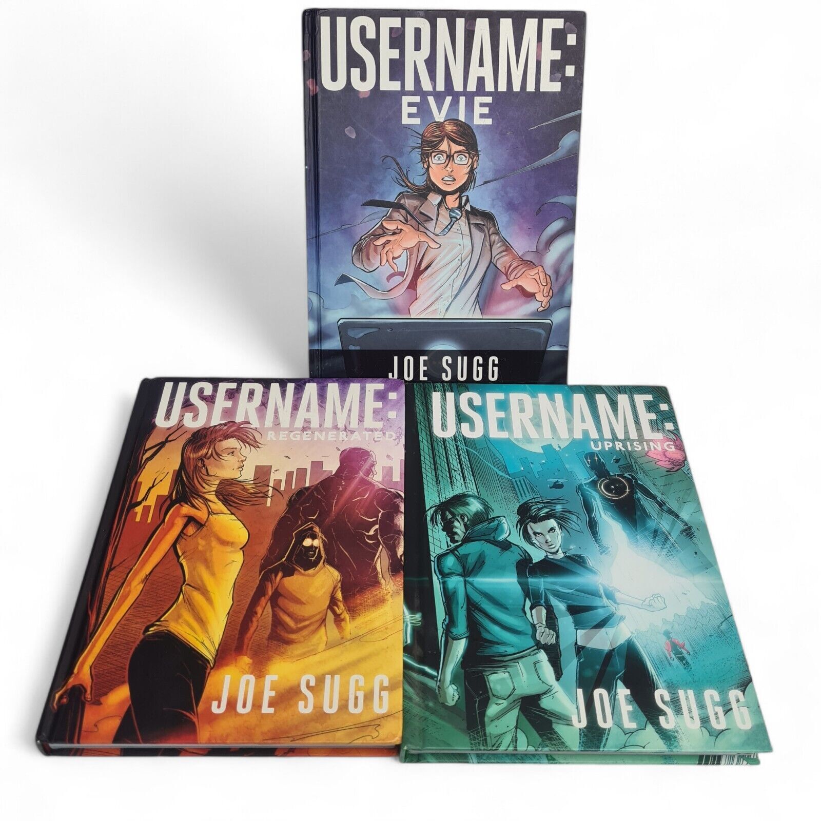 Username Series Joe Sugg 3 Book Bundle Graphic Novels Hardback