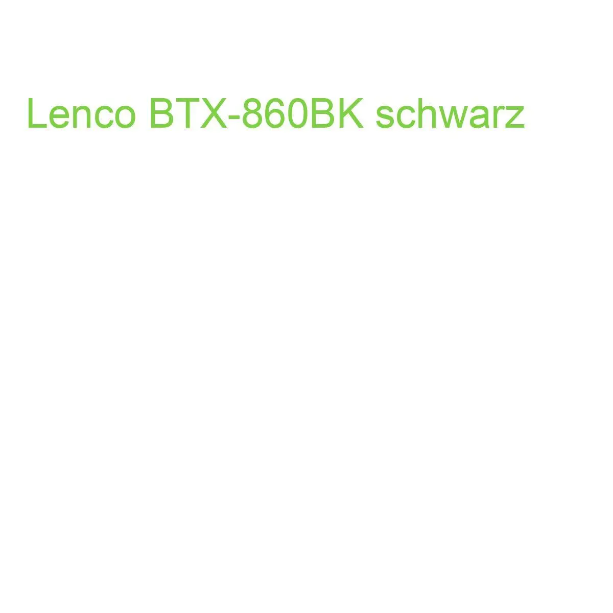 Lenco BTX-860BK schwarz (8711902040514) | eBay