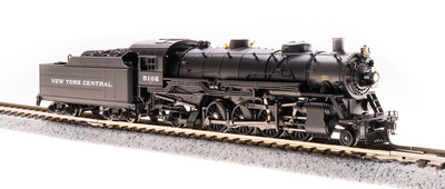 BLI 5977 N Scale 2-8-2 Mikado Steam Locomotive New York Central 5109 Paragon3 DC