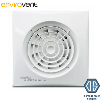 Envirovent SIL100HT ''SILENT'' Dunstabzugshaube für Bad oder Küche 4'' 100 mm