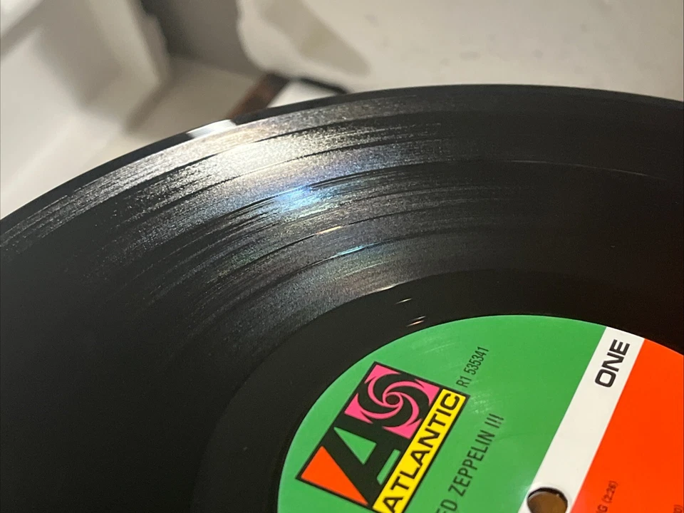 Led Zeppelin III 3 Atlantic Vinyl LP Tested Excellent 180gm Collectible - Image 2 of 4