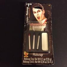Vampire Makeup and Teeth for Halloween Costume Rubie's Costume