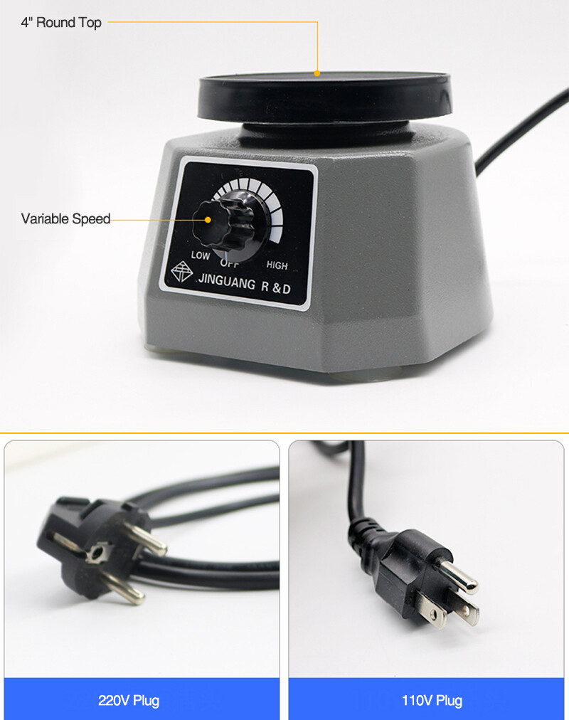 Dental Vibrator – 220V 100W Gipsrüttler Mit Rund Produktbild-Vorschau 3