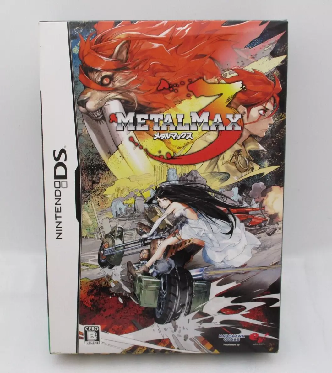 Nintendo DS software Metal Max 3 Limited Edition Japan import NDS