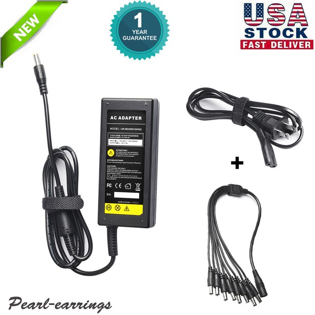 NIGHT OWL LOREX Security System Power Supply Cable 8 Cameras from One