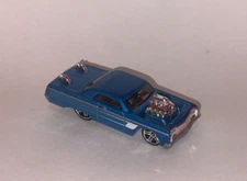 HOT WHEELS Loose '64 Chevy Impala (Blue Version)