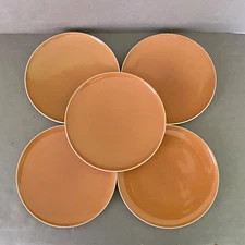 5 Iroquois Harvest Time 7 7/8" Salad Dessert Plate ~ Ben Seibel Design 1958-69