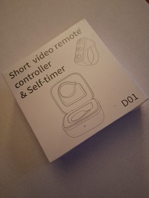 Short Video And Music Remote Controller Wireless D01 Rechargeable NEW