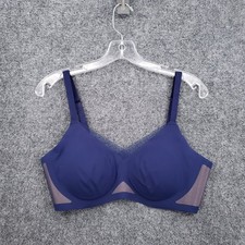 Honeylove Womens Medium Navy Mesh Bra