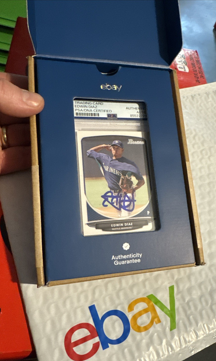 EPOCH 2019 ベストウォーリア　DNAカード　/50 Edwin Diaz Autograph Rookie Card PSA DNA Authentic Original RC