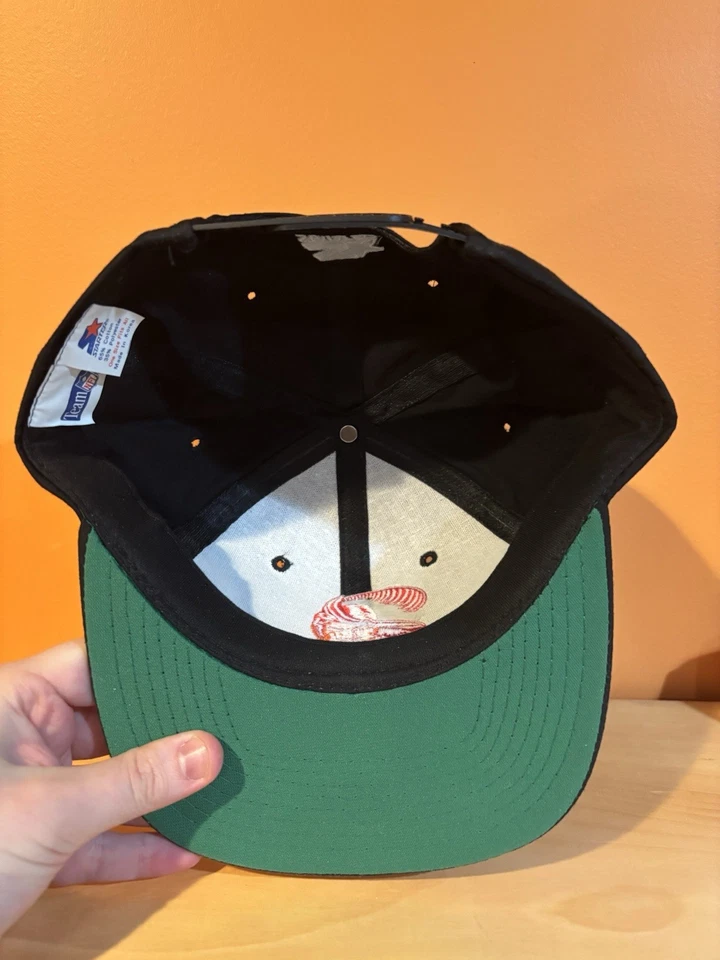 De colección Tampa Bay Buccaneers Creamsicle Años 90 Starter SnapBack Sombrero Raro Foto 4 de 4
