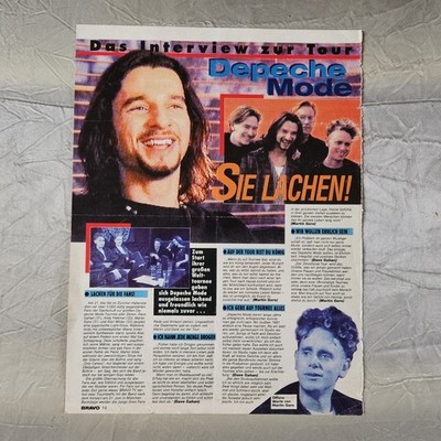 DEPECHE MODE   1-seitiger Bericht | BRAVO 1993 | TOP Zustand