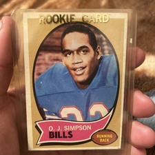 1970 Topps - O.J. Simpson #90 (RC)