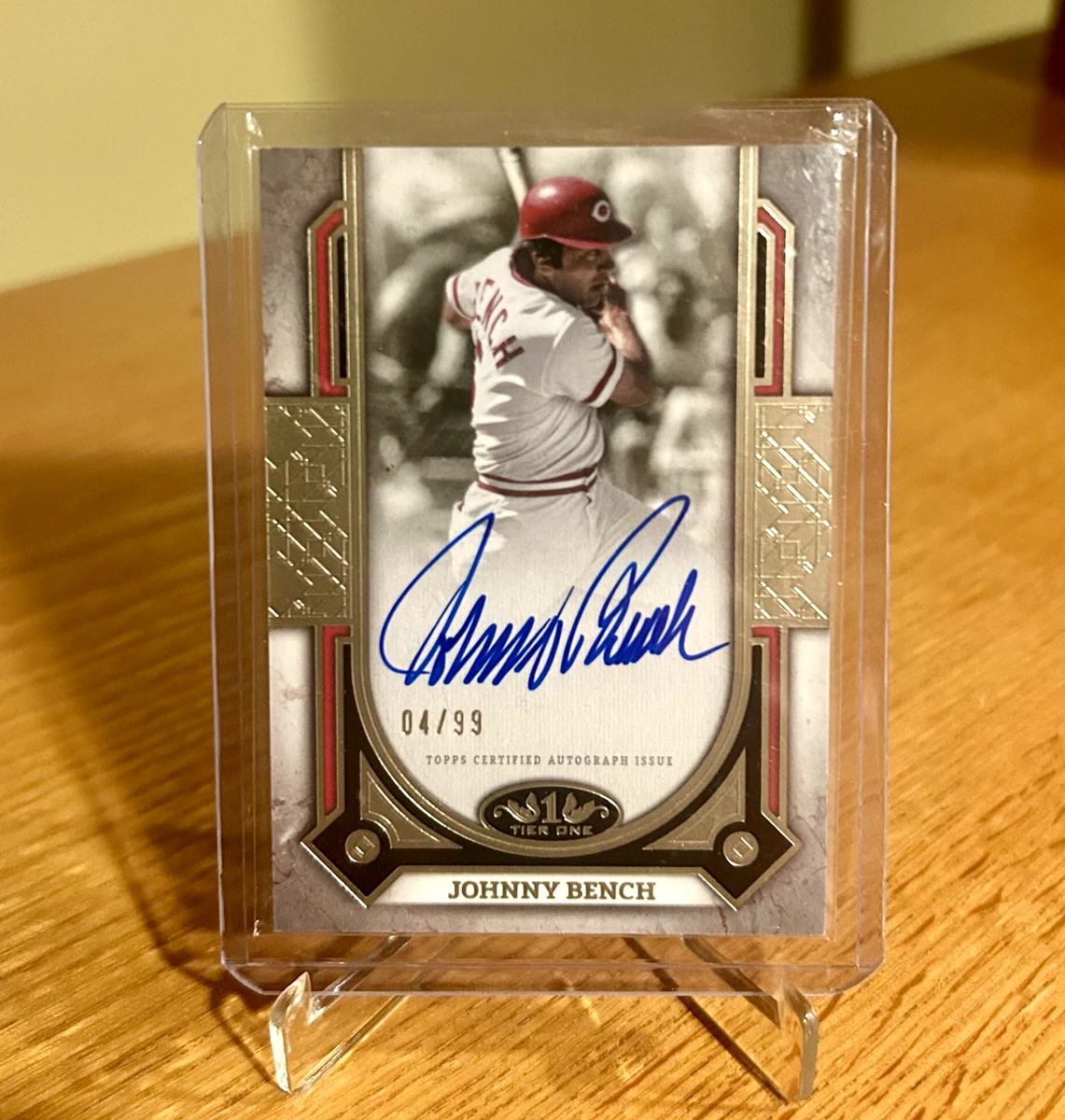 Johnny Bench Autographed Baseball Cards for sale | eBay